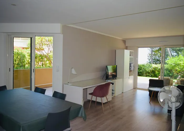Appartamento Vue Rez-de-jardin Piscine Antibes