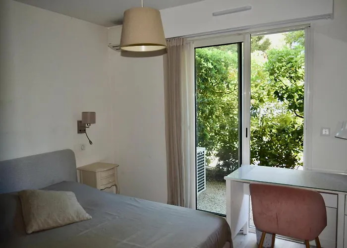 Vue Rez-de-jardin Piscine Antibes